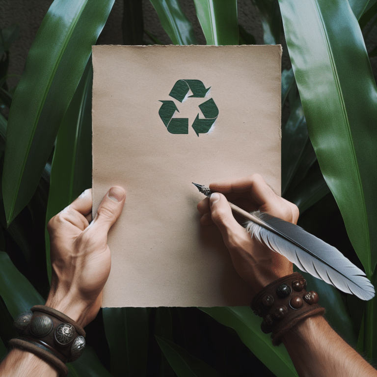 Environmentally Friendly Writing Paper