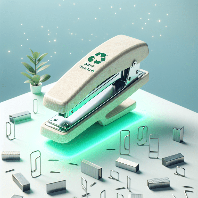 Doing Your Part: Eco-Friendly Staplers