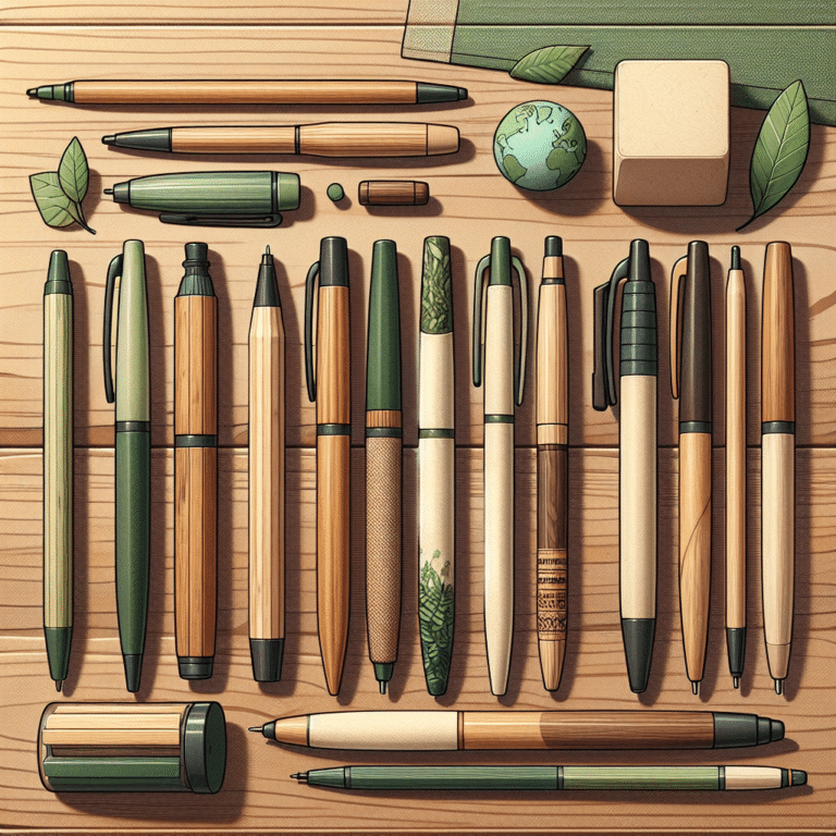 Top Picks: Best Eco-Friendly Pens for Writing