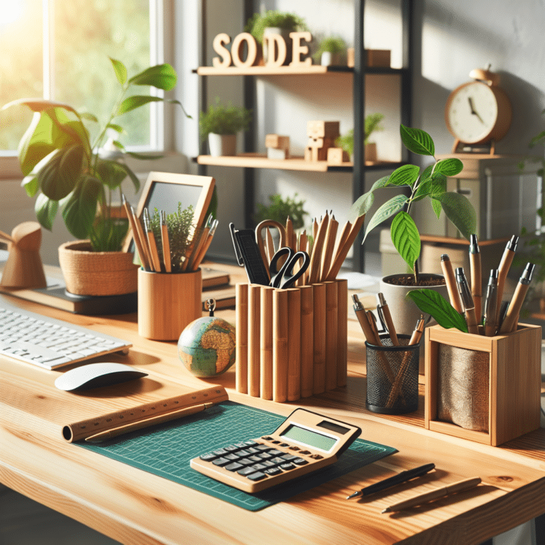 Environmentally Friendly Desk Tools for the Modern Worker