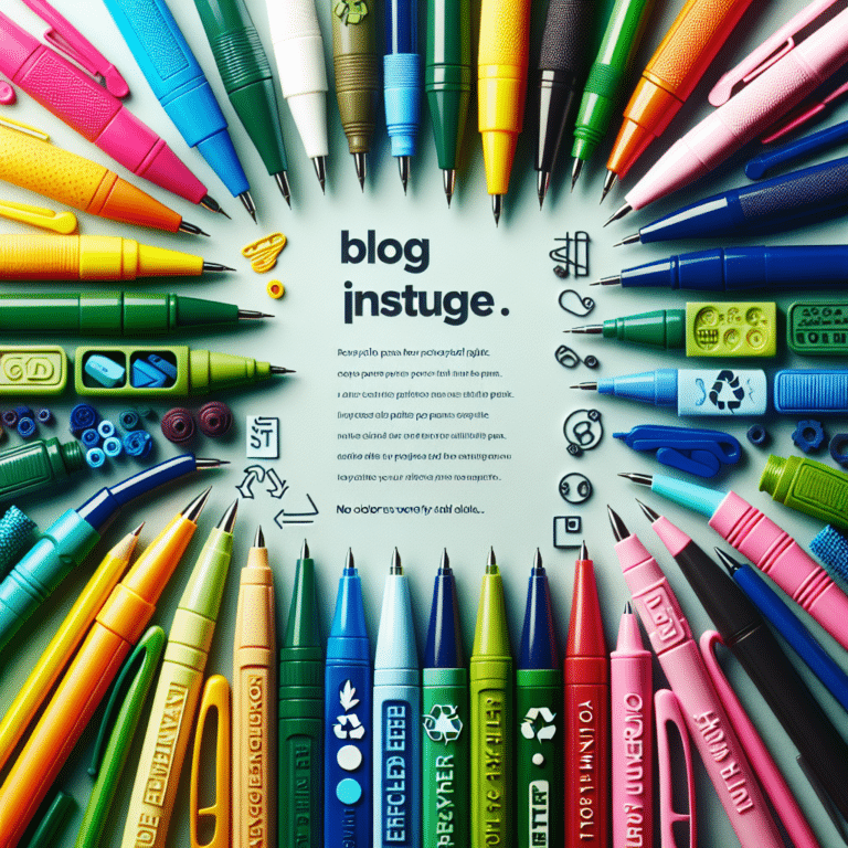 Recycled Plastic Pens: An Examination