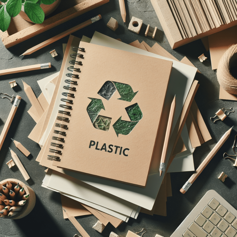 Saying No to Plastic: Plastic-Free Paper Notebooks
