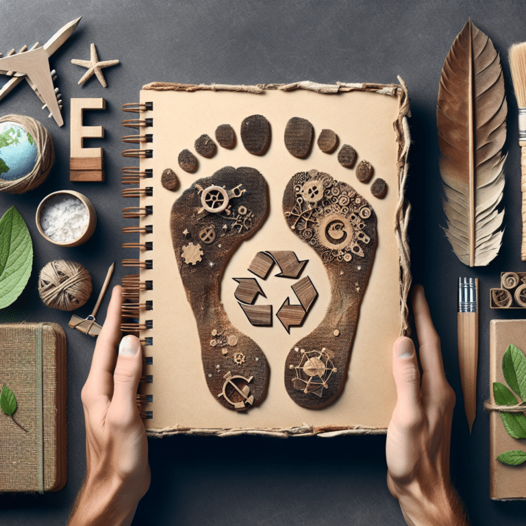 Reducing Carbon Footprint with Recycled Paper Notebooks