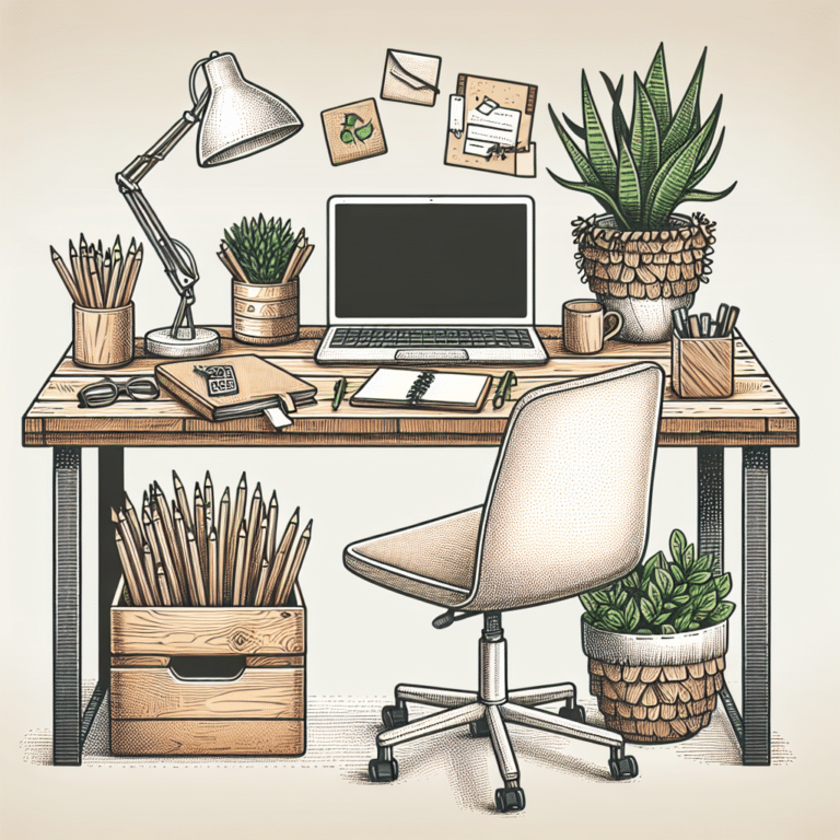 Accessorize Your Workspace the Sustainable Way