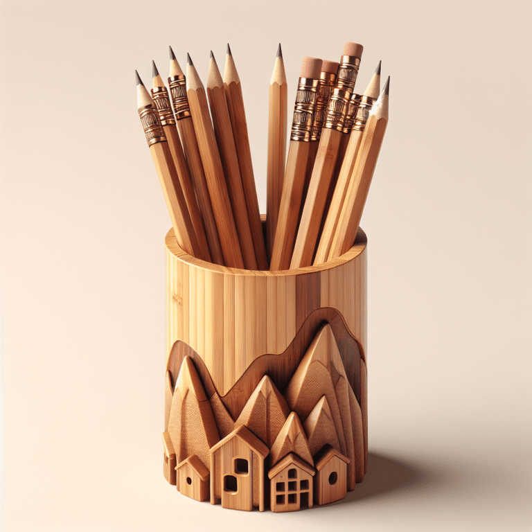 The Aesthetics and Functionality of Bamboo Pencil Holders