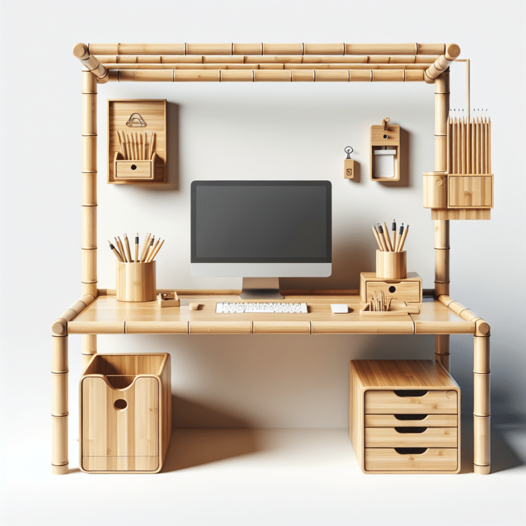 Cut the Clutter with Bamboo Desk Accessories