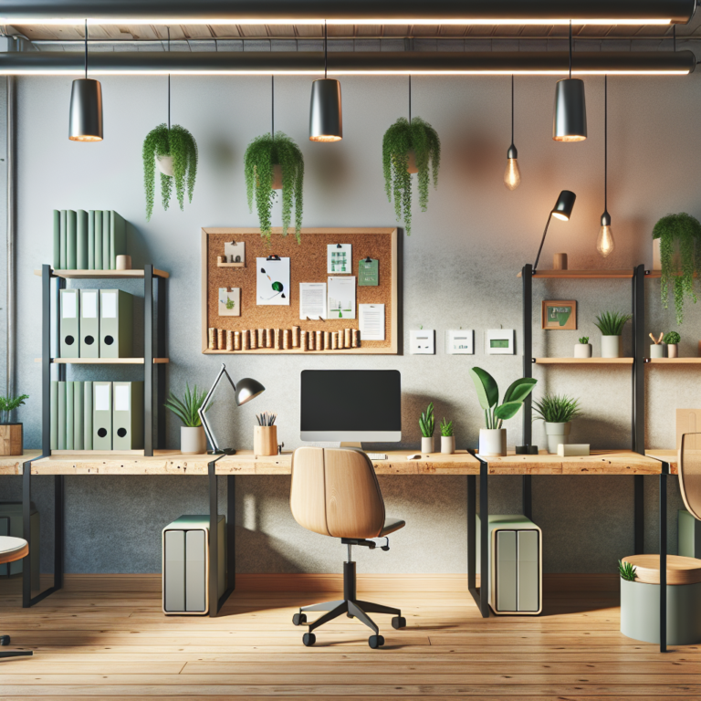 Innovative Eco-Friendly Office Organization Ideas
