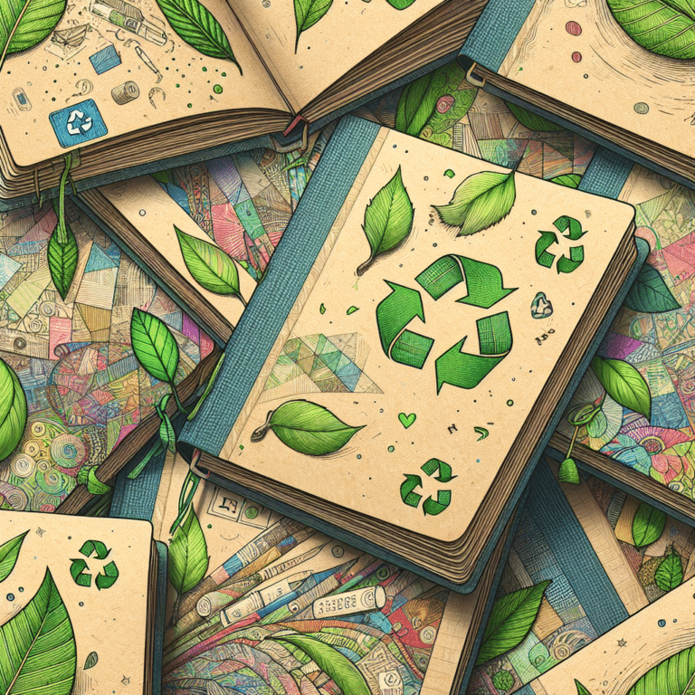 Eco-friendly Journals Made From Recycled Paper: Unleashing Creativity