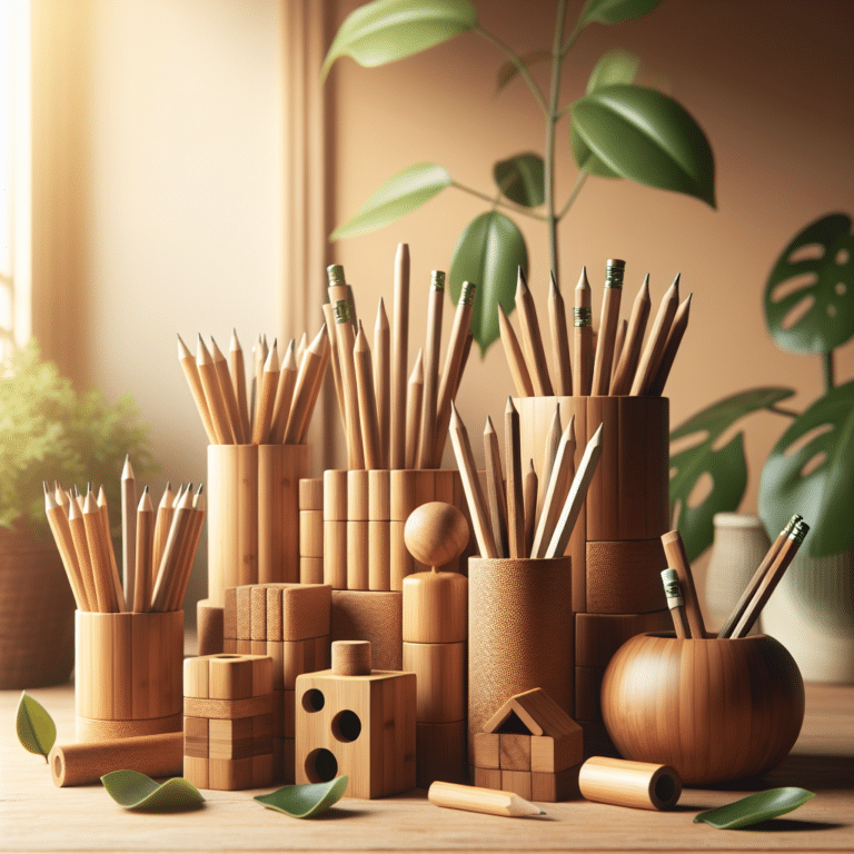 Bamboo Pencil Holders - The Greenest Choice