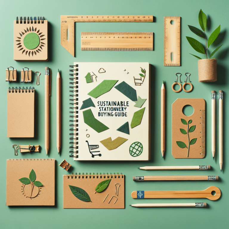 Sustainable Stationery Buying Guide